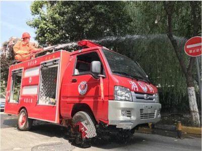 豪橫!小區(qū)配消防車河南洛陽首家!先睹為快…